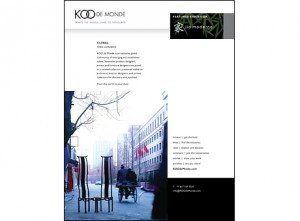 KOO de Monde Display Ad