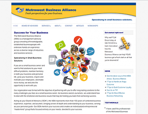 Metrowest Business Alliance Web Site