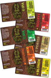Miele-Fleury Graphics CraftRoots Brewing Packaging