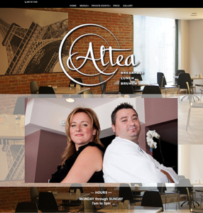 Altea's Eatery Web Site