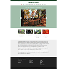 Cedar Grove Cemetery Web Site