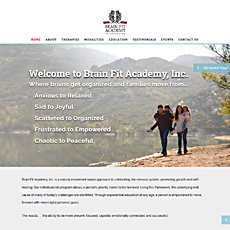 Brain Fit Academy, Inc. Website Designed by Miele-Fleury Graphics