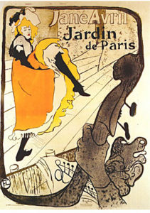 Henri de Toulouse-Lautrec - Poster - Jane Avril 1893