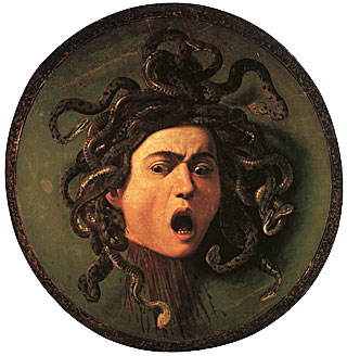 Michelangelo Merisi da Caravaggio - Testa di Medusa - 1597